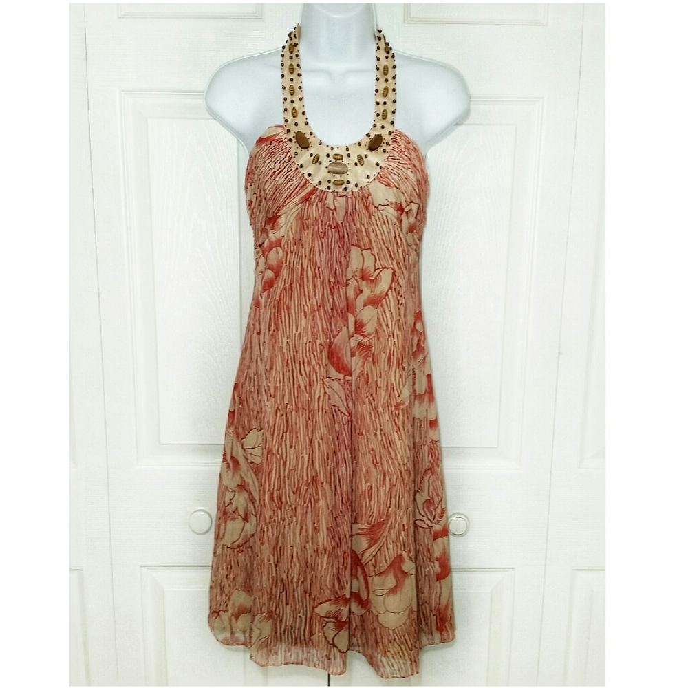 Nine West dress size 6 halter midi